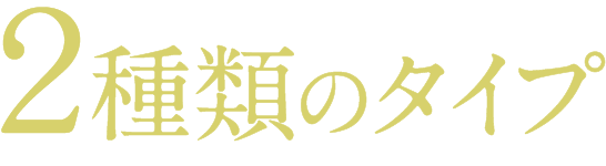 ２種類のタイプ